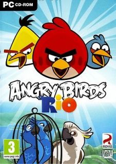 Brand New Computer PC Video Game ANGRY BIRDS RIO
