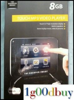 MUSIC + VIDEO  PLAYER HI RESOLUTION SHARPER IMAGE *NIB*NICE 