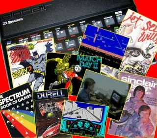 ZX Spectrum Collection 13,000++Tapes 300+Magazines Books Videos EXTRAS 