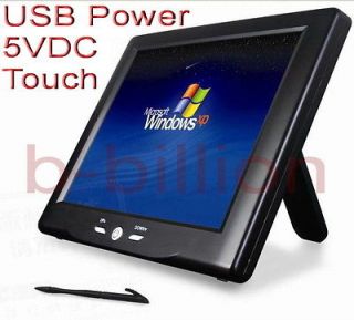   On VGA PC 1024x768 Second Extension Touch Screen TFT LED Monitor US