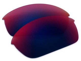   Flak Jacket Positive Purple Red Polarized Replacement Sunglass Lenses
