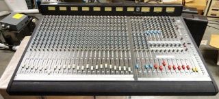 USED SOUNDCRAFT K2 24/8 24 CH MIXING CONSOLE AUDIO EQUIPTMENT NEEDS 