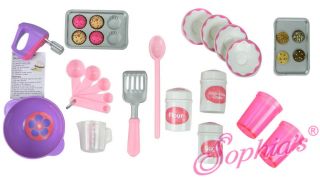 Doll Clothes Baking Cooking Accessories 26 PC Set Fits 18 American 