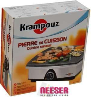Krampouz Electric cooking stone Tentation 250° GRILL Party fun no 
