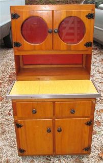   Size Or Salesmans Sample Hoosier Cabinet Hutch Cupboard 41 1/4