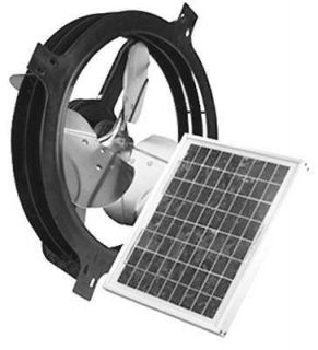 Air Vent 800 CFM Solar Powered 15 inch Gable Fan