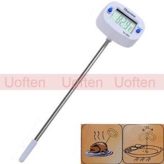 New LCD Digital Food Cooked Thermometer Temperature Probe for Kitchen 