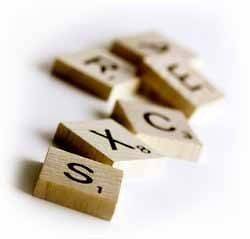 Scrabble Tiles for Scrapbooking Pendants or Magnets