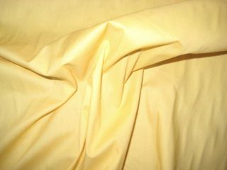 Gorgeous Lightweight CORN YELLOW 100% EGYPTIAN COTTON Solid Fabric