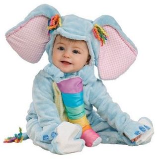 Baby Elephant Costume Soft Rainbow Animal Infant Halloween Cute