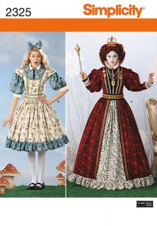 alice in wonderland costume patterns