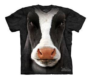BLACK COW FACE MENS 3X T SHIRT NEW ON SALE & IN STOCK FROM THE 