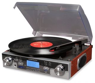 crosley tech turntable in Record Players/Home Turntables