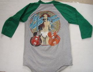 Vtg 1980 TED NUGENT Scream Dream Tour CONCERT T Shirt sz Large