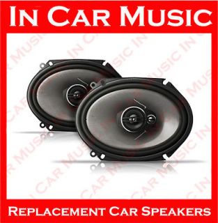 Replacement Pioneer 350 Watt Car Speakers, 6 x 8, 3 way for Ford 