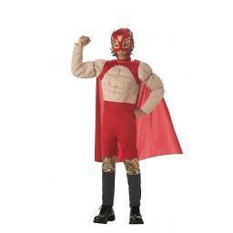 El Diablo Luchadore Wrestler Child Costume