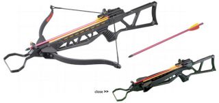   Lot 6 pc Case 180 lbs Metal High Powered Scope Hunting Crossbows