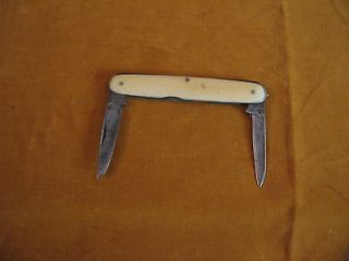 SIMMONS   KEEN KUTTER POCKET KNIFE with CELLULOID HANDLES