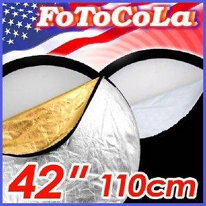 110cm Photo collapsible 5in1 Light Reflector KIT 43