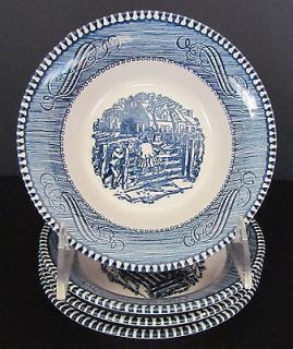 currier ives bowls