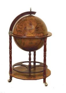 Antique Reproduction Sixteenth Cent​ury Italian Old World Globe Bar