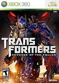 XBOX 360 TRANSFORMERS REVENGE OF THE FALLEN GAME