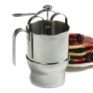 Norpro 3171 SS Jumbo 4 Cup Pancake Dispenser w/ Holder