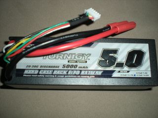 Turnigy Lipo 4S 5000mAh 14.8v 20 30C Hard Cased Battery