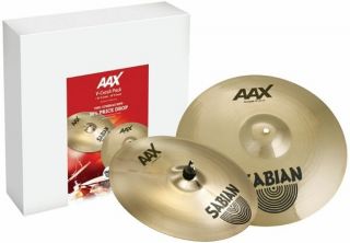   AAX V Crash 2 Pack 16 & 18 V Crash Cymbals BRILLIANT Finish 25004XBV