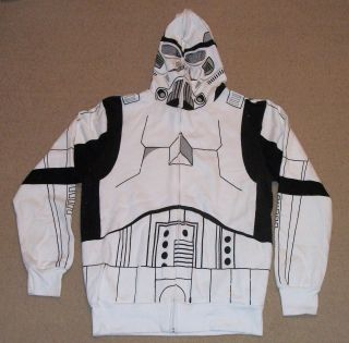 Star Wars Storm Trooper Costume Hoody Medium NEW READ DESCRIPTION