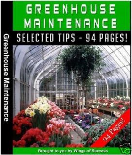 Greenhouse build supply plant garden tip guide climate