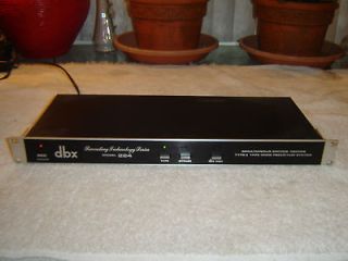 DBX 224, Tape Noise Reduction, Encode Decode, Vintage Rack