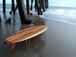 California Redwood Surfboard Coffee Table