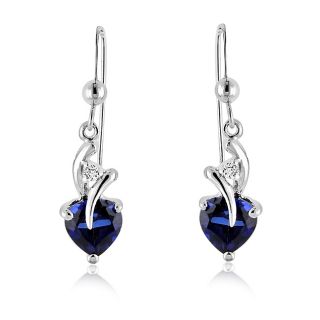 blue sapphire earrings in Fine Jewelry