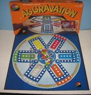 The Original Deluxe Aggravation Marble Race Game 2 6 Players