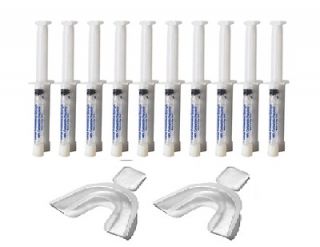   Syringes of 22% Teeth Whitener Gel w/ FREE TRAYS for Tooth Whitening