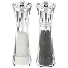 David Mason Design Delta Salt Pepper Mills Grinders Pots NEW