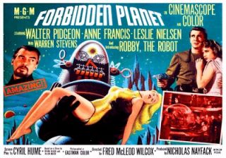   Planet Classic 1950s Sci Fi Movie Poster Atomic Era Retro Vintage Cool