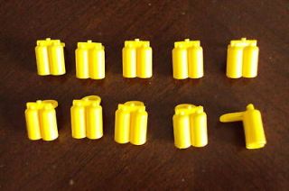 Lego Minifig   Lot Of 10 YELLOW Diver/Space Air Tanks