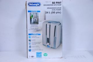  DELONGHI DD50P ENERGY STAR 50 PINTS DEHUMIDIFIER WITH PATENTED PUMP