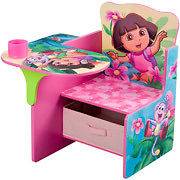 DORA THE EXPLORER Toddler Chair desk with bin