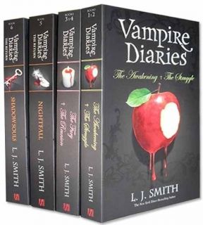 Vampire Diaries 4 Books Collection L J Smith 6 Vols Sets NEW PB