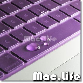 NEW ARRIVAL PURPLE TPU Keyboard Cover Skin for APPLE Macbook Pro 15 