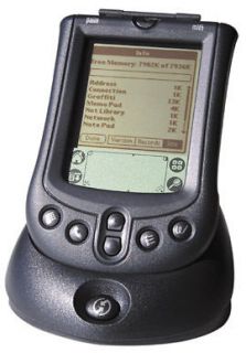 Palm Pilot M105 PDA Organizer w/CD,Cradle,Ca​ble,Battery