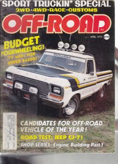 Off Road, 4/79, Toyota World Cruiser, CJ 7, C 10 Diesel