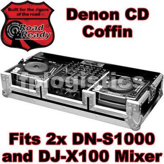   RRDJX100 Coffin Case for Denon DN S1000 CD Players DN X100 Mixer NEW