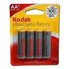 Kodak AA 4pk Alkaline Batteries for C123 Digital Camera Fast Ship