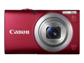 Canon PowerShot A4000 IS 16.0 MP Digital Camera   Red   BRAND NEW IN 