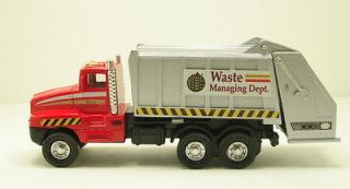City Garbage Waste disposal Truck Diecast model 6 pull back and go 