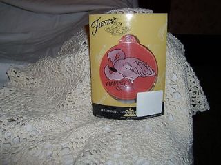 Fiesta Ware 2012 NEW FLAMINGO CHRISTMAS Ornament NIP JUST OUT